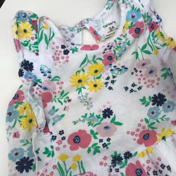  CARTER’S Floral Dress 24 Months - Picture 5 of 10